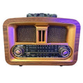 ANKAVERSE® Taşınabilir Klasik AM/FM/SW  Retro Ev Radyo USB ile Şarj Olabilen Retro Radyo