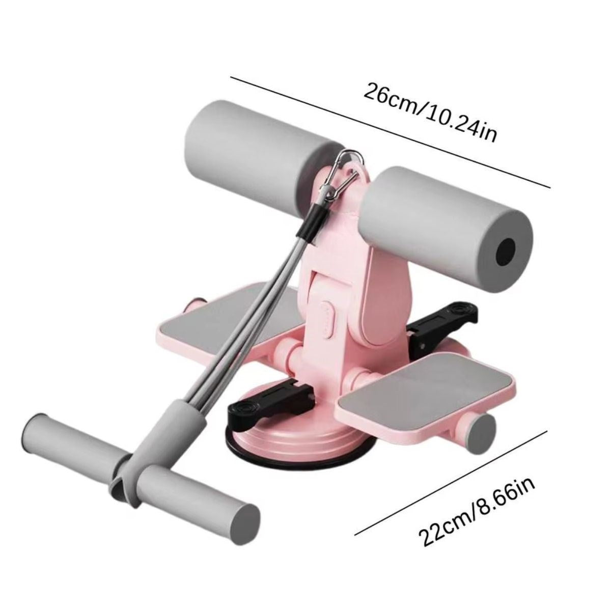 ANKAVERSE® 4 Direnç Bantlı Mekik Çekme Spor Aleti – Karın, Kol ve Tüm Vücut İçin Evde Egzersiz Aleti