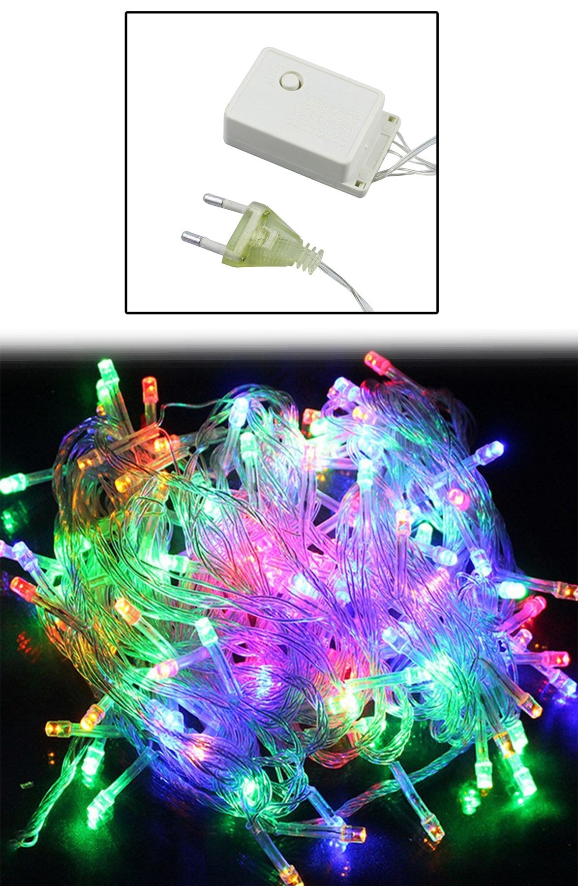 ANKAVERSE® 10M RGB LED Şerit Işık - 100 LED, 8 Mod