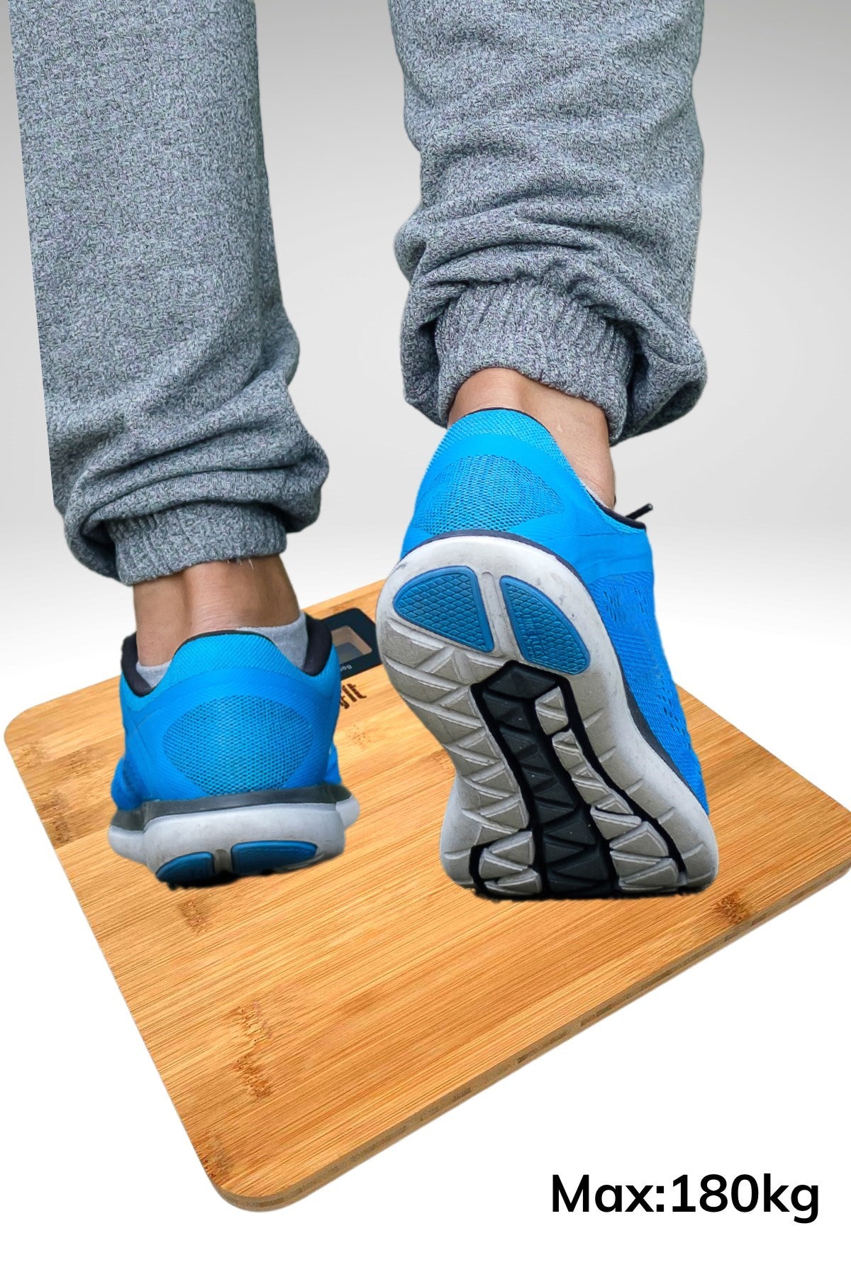 ANKAVERSE® Techfit Bambu Banyo Baskülü Yüksek Hassasiyetli Darbelere Dijital Dayanıklı Terazi Tf 1065 M
