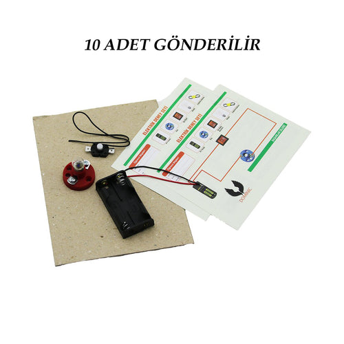 10 ADET ELEKTRİK DENEY SETİ (5286)