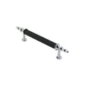10 ADET KROM - SİYAH BORU KULP 9.6CM (5286)