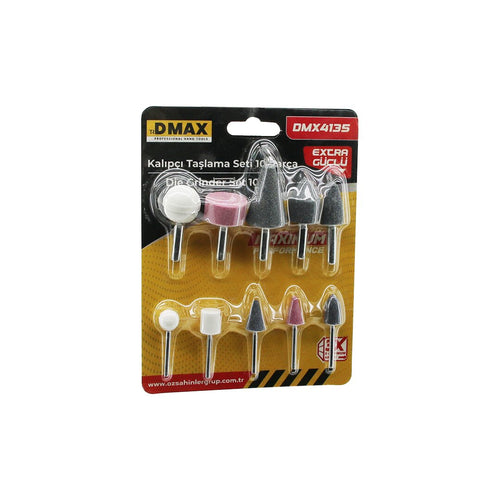 10  PCS KALIPCI TAŞLAMA SETİ TEMİZLEME - PARLATMA - ÇAPAK ALMA - PAS SIYIRMA (5286)