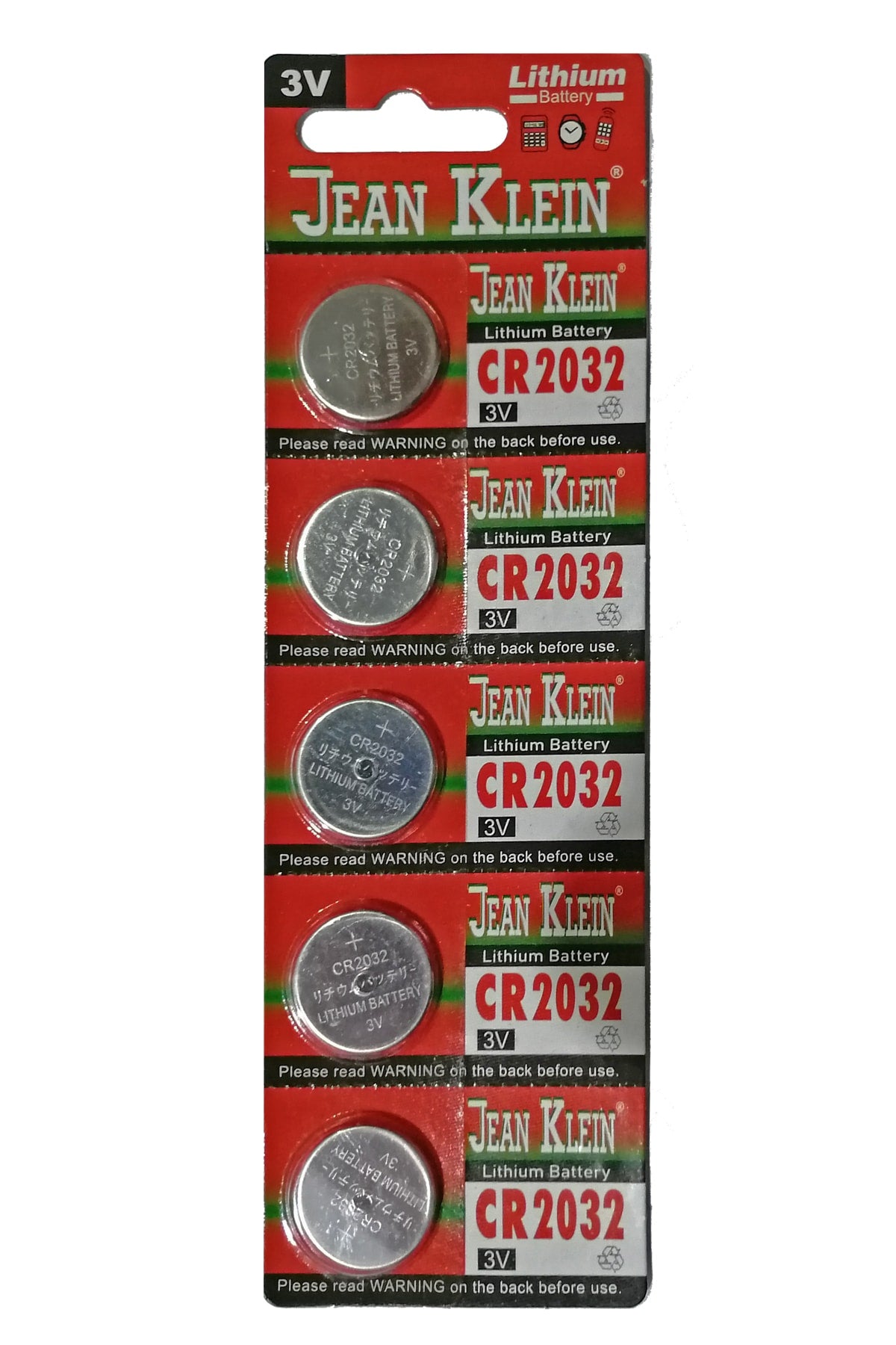 Baskül -Terazi Pili 5 li Paket  CR2032 - 3V (5286)