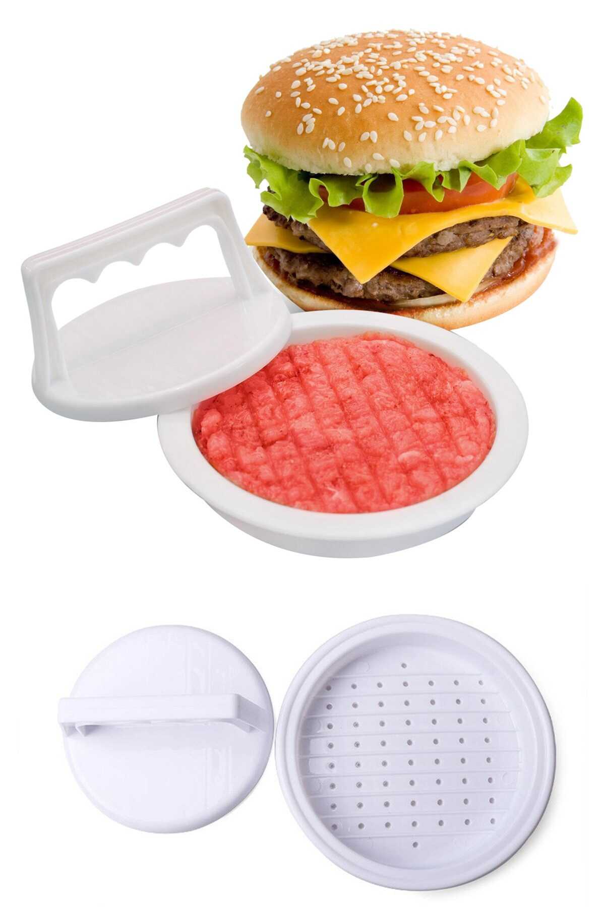 Hamburger Yapma Aparatı- Hamburger Pres Ve Köfte Kalıbı (5286)