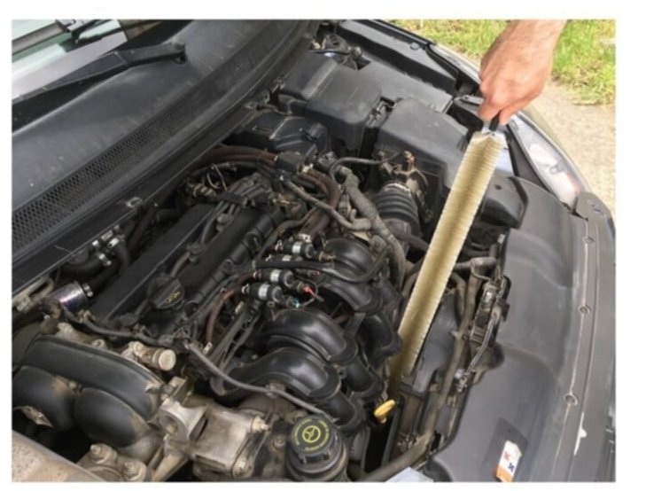 Motor Peteği - Kalorifer Peteği Temizleme Fırçası - Asorti (5286)