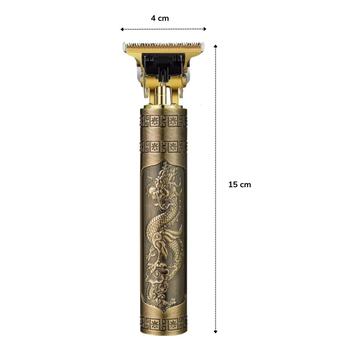 ANKAVERSE® Vintage USB Şarjlı 4 Başlıklı Tıraş Makinesi