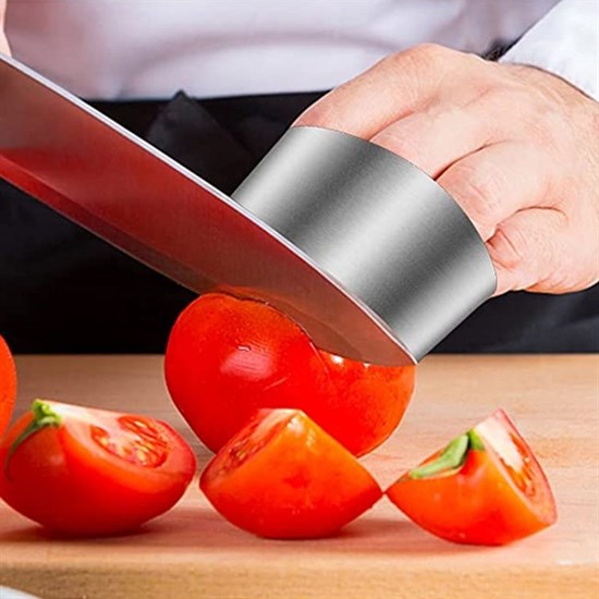 2li Metal Parmak Koruyucu Hızlı ve Güvenli Kesme Paslanmaz Çelik Koruyucu Aparat (5286)