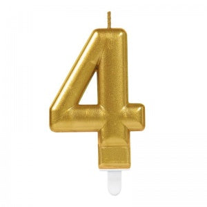 4 Rakam Mum Gold Renk (5286)