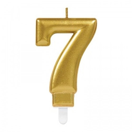 7 Rakam Mum Gold Renk (5286)