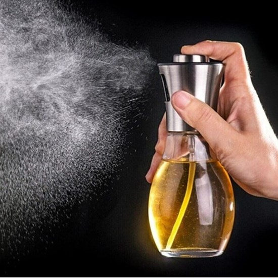 Çok Amaçlı Spreyli Sızdırmaz Cam Şişe Yağdanlık Limon Sirke Sos Püskürtücü Dağıtıcı Sprey (5286)