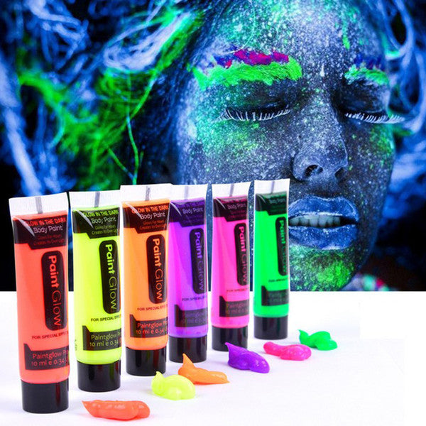 Glow Boya Fosforlu Krem Boya 12 Adet (5286)
