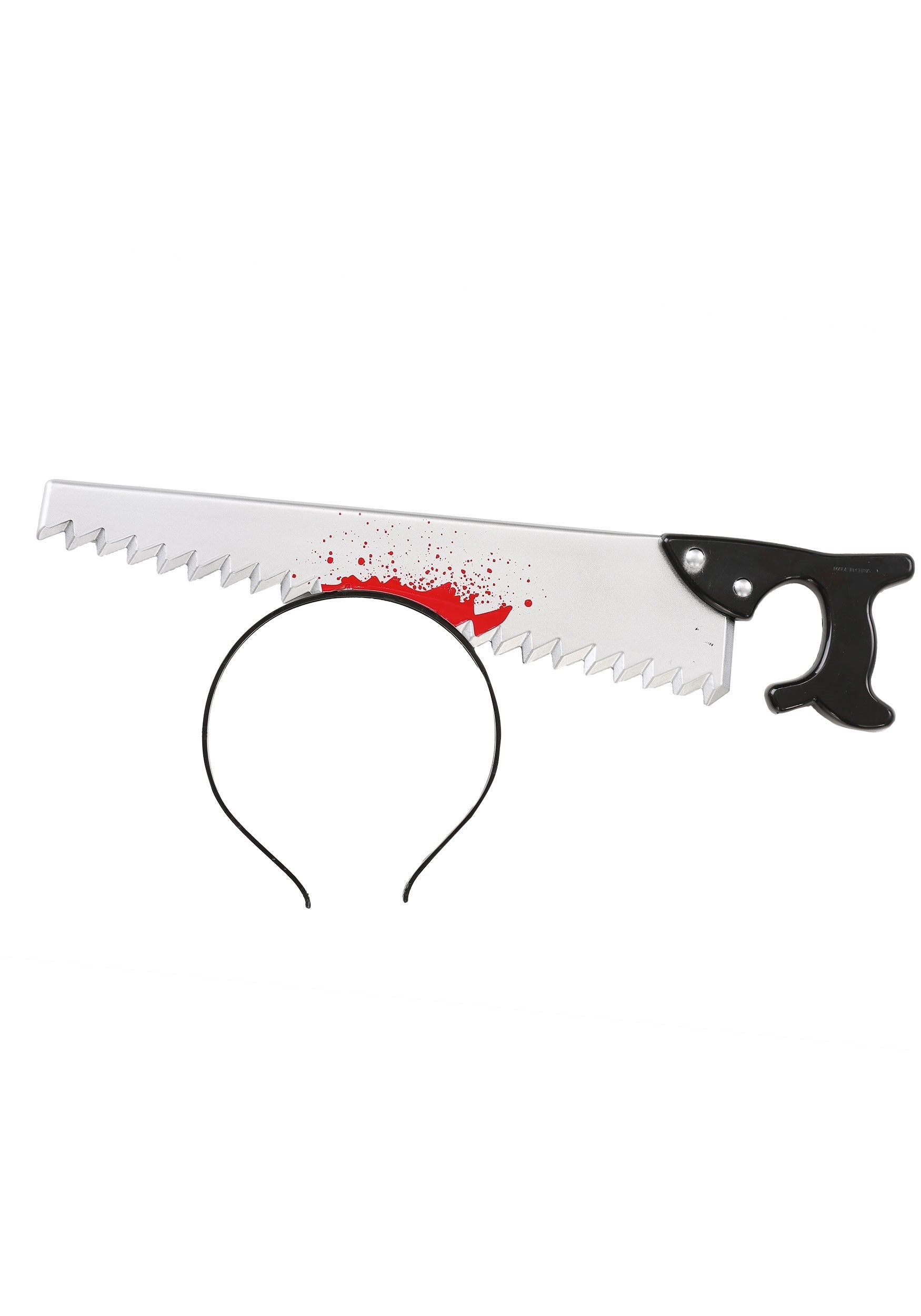 Kafaya Saplanmış Halloween Kanlı Testere Şaka Tacı (5286)