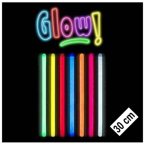 Karanlıkta Parlayan Fosforlu Glow Kalın Çubuk 30 cm 1 Adet (5286)