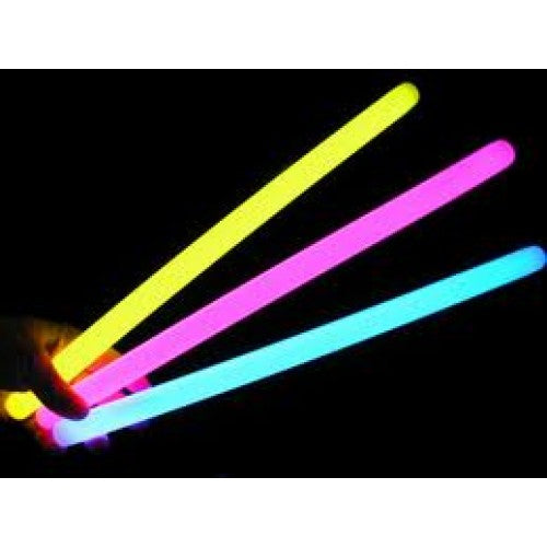 Karanlıkta Parlayan Fosforlu Glow Kalın Çubuk 30 cm 1 Adet (5286)