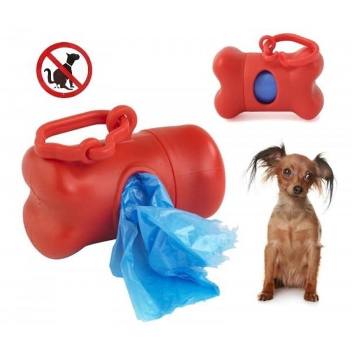 Köpeğiniz İçin Kaka Poşetliği Ve Yedek Poşet (5286)