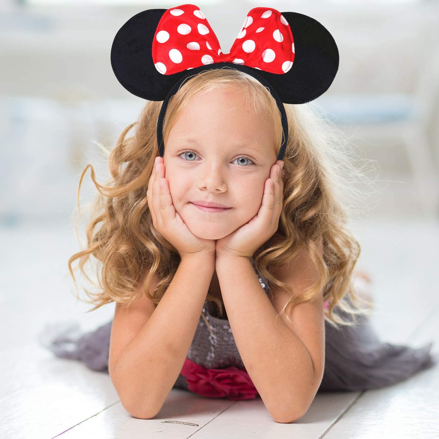 Minnie Mouse Taç Fare Tacı Kafa Bandı (5286)