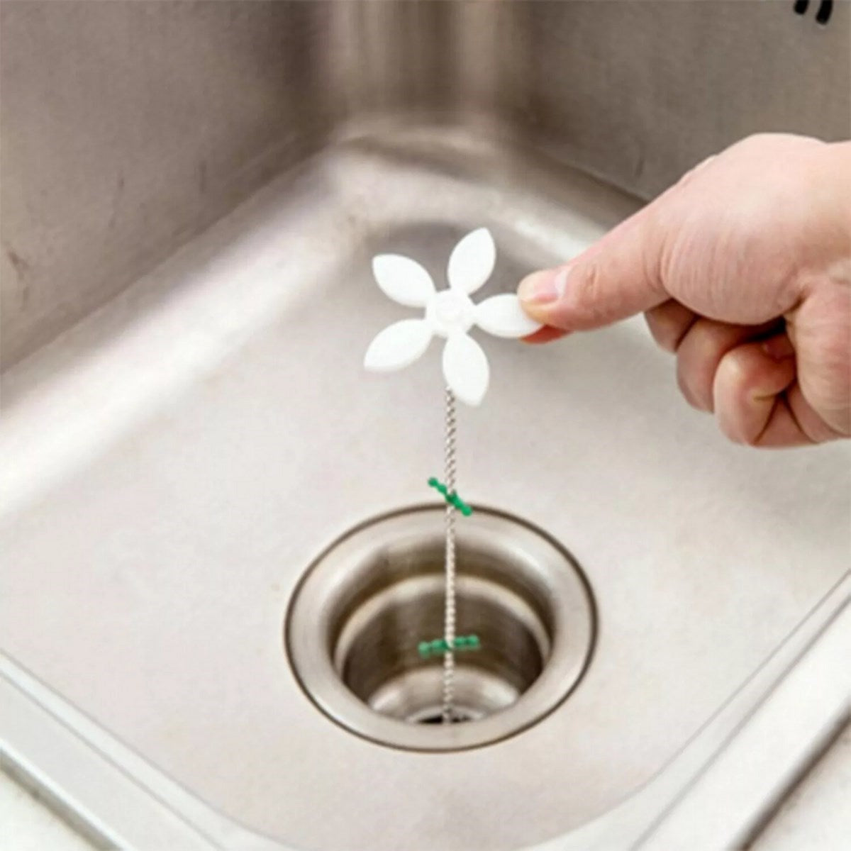 Pratik Banyo Küvet Lavabo Gideri Tıkanma Önleyici Plastik Aparat (5286)
