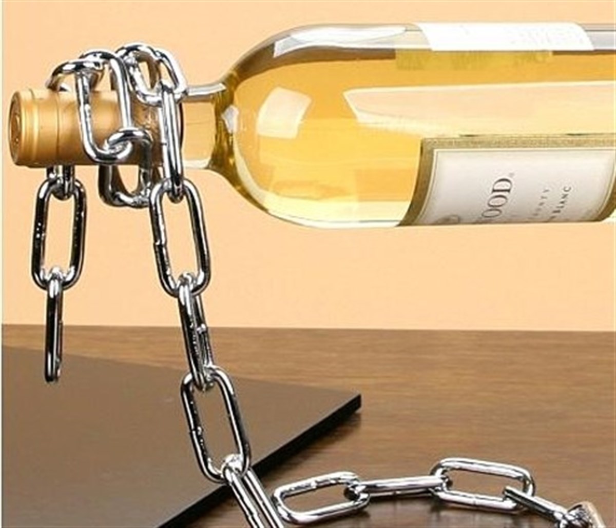Sihirli İlüzyon Zincir Uçan Şişe Eşya Tutucu Aparat Chain Holder (5286)