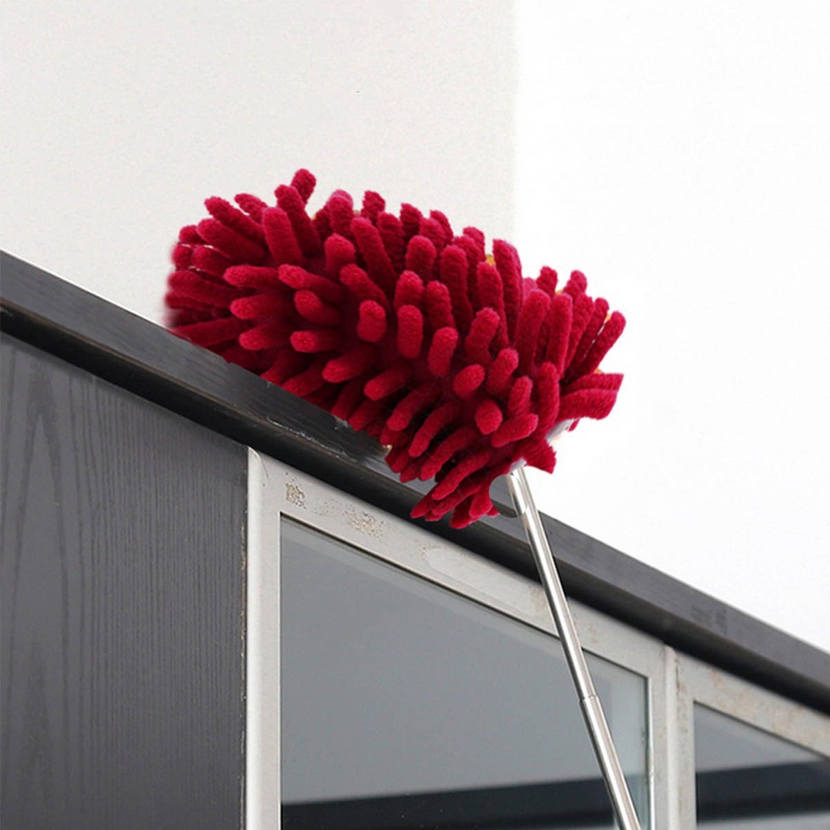 Teleskopik Mikrofiber Pratik Uzayabilen Toz Alma Fırçası Aparatı (5286)