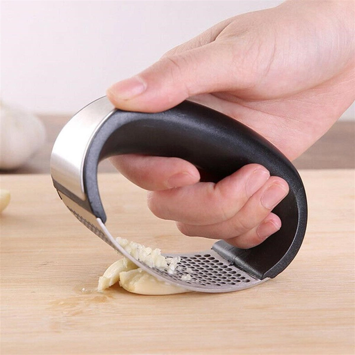 Yeni Sarımsak Ezici Paslanmaz Çelik Garlic Press (5286)