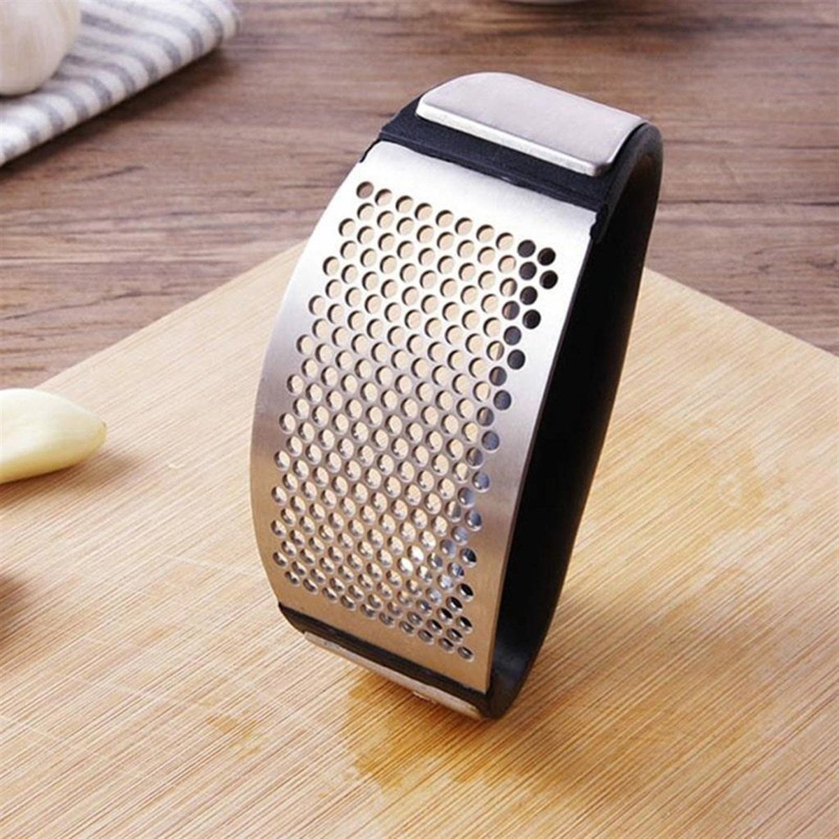 Yeni Sarımsak Ezici Paslanmaz Çelik Garlic Press (5286)