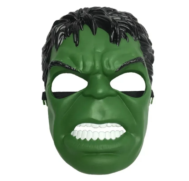 Yeşil Renk Süper Kahraman Dev Adam Hulk Maskesi (5286)