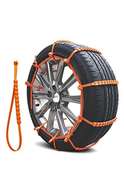 10PCS PLASTİK ZİNCİR OTO LASTİK KAR KELEPÇESİ = CIRTLI (5286)