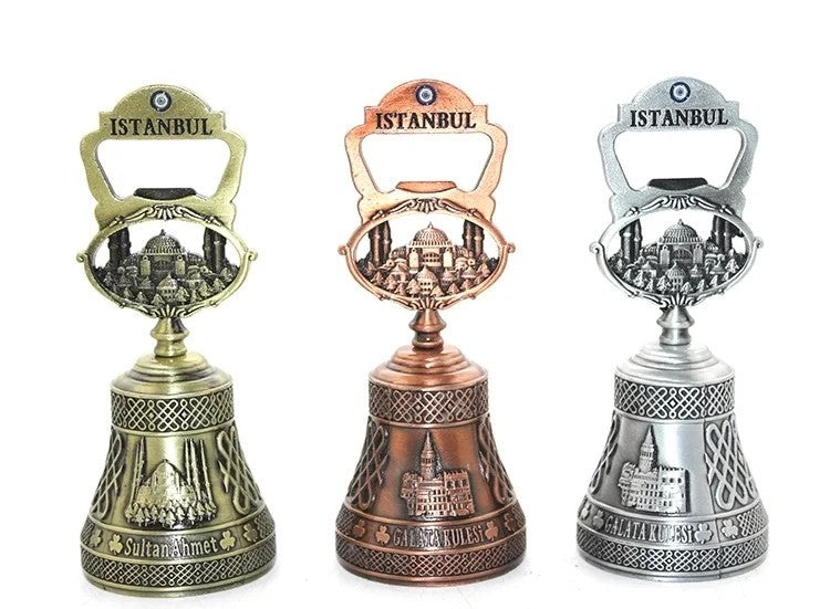 İstanbul Temalı Metal Zil