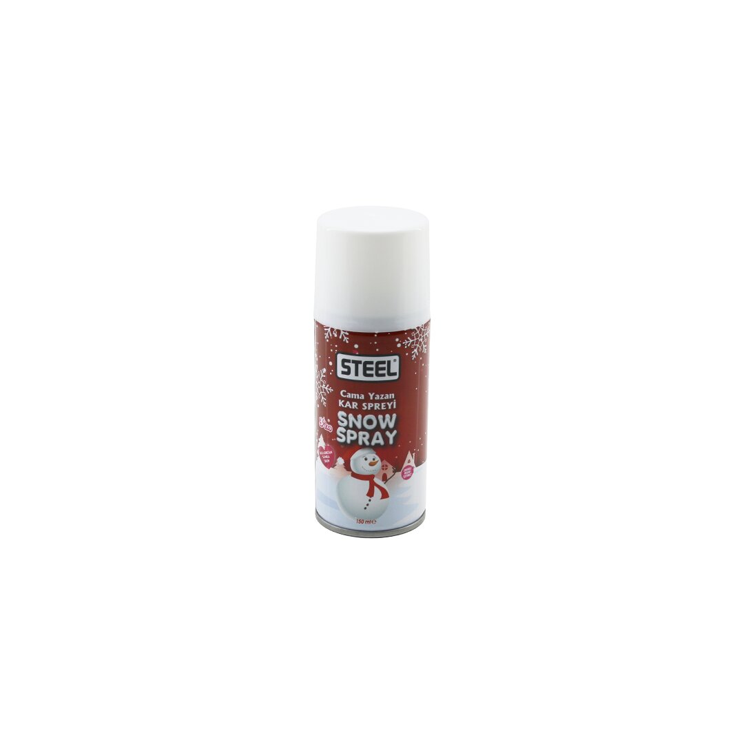 12 ADET SNOW PARTY SPRAY KAR SPREYİ 150ML HER YÜZEYE KAR EFEKTLİ YAZI YAZMA (5286)