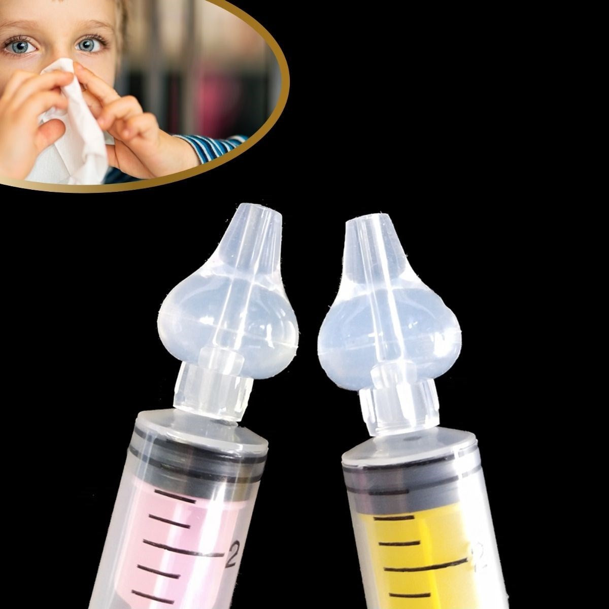 ANKAVERSE® Yeniden Kullanılabilir Burun Temizleyici Şırınga (10ml)