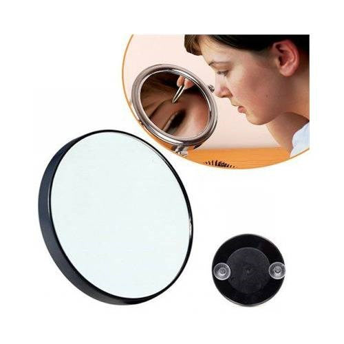 ANKAVERSE® 10x Büyüteçli Vantuzlu Pratik Kullanışlı Makyaj Lens Traş Aynası