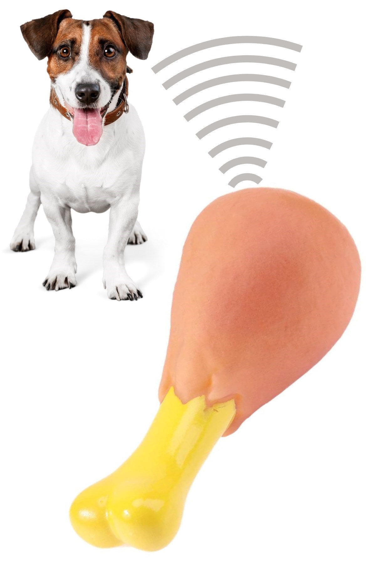 ANKAVERSE Sesli Tavuk Budu Köpek Oyuncağı