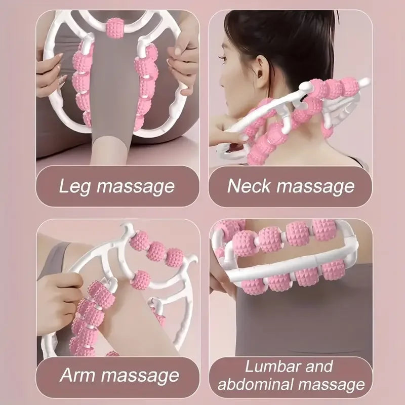 15 Tekerlekli Bacak Boyun Kol Masaj Aleti (5286)