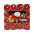 16 PARÇA KIRMIZI TEA LİGHT YUVARLAK MUM (5286)