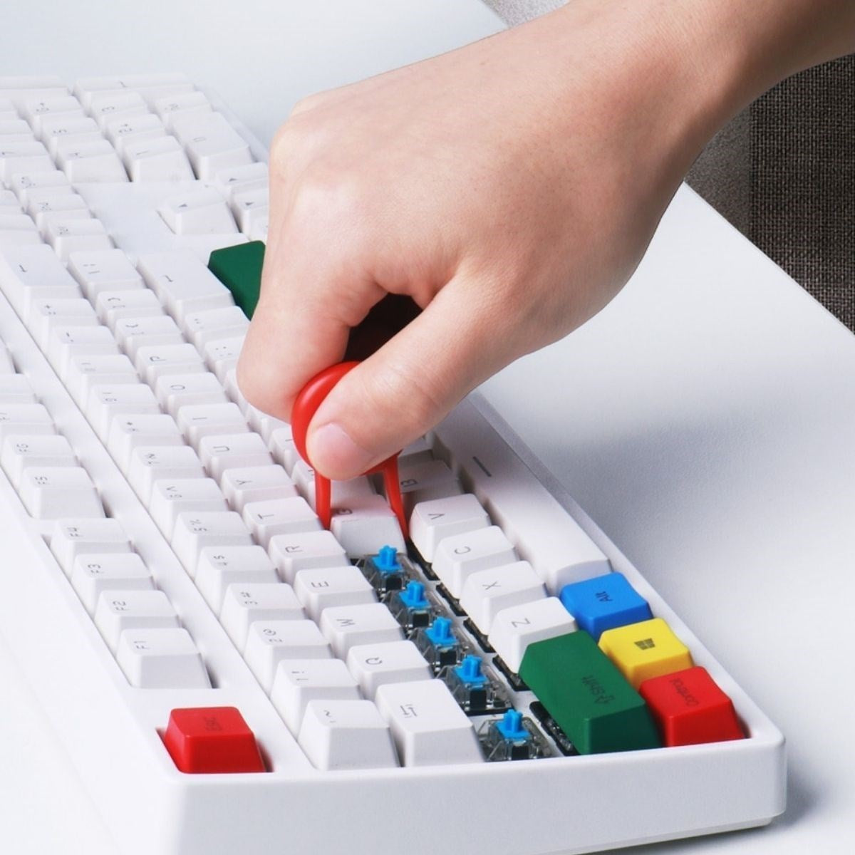 ANKAVERSE® Kırmızı Hassas Laptop Temizleme Fırçası