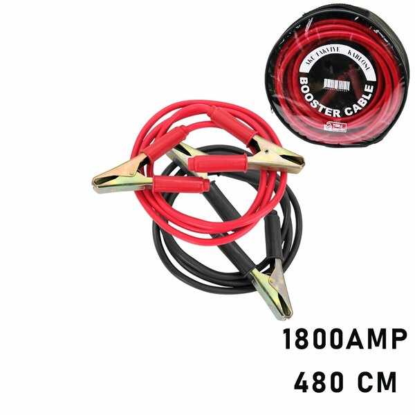 1800 AMPER TIR İÇİN AKÜ TAKVİYE KABLOSU 5.3MT (5286)