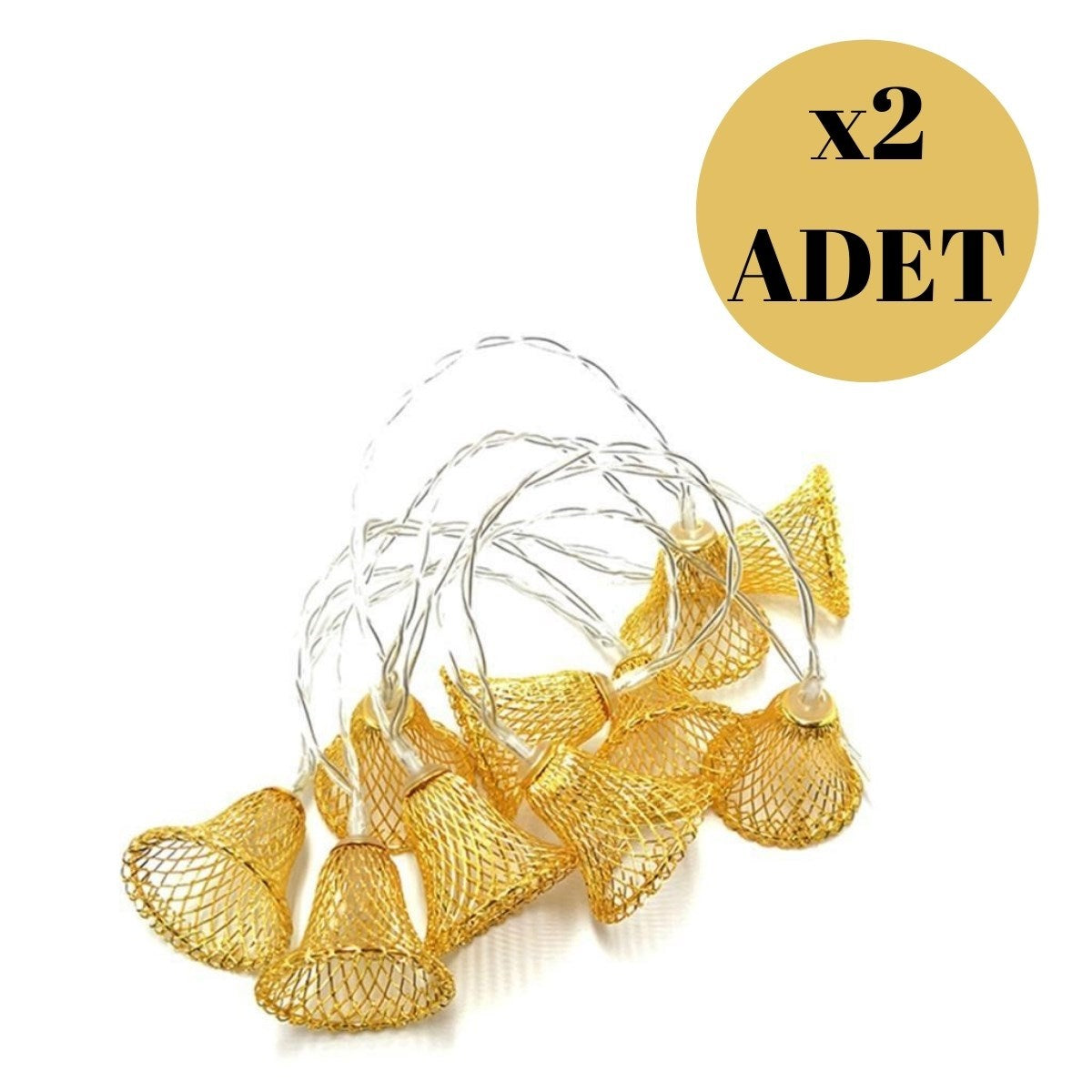 ANKAVERSE® Çan Şeklinde LED Işık Şeridi - Parti ve Özel Gün Dekorasyonu