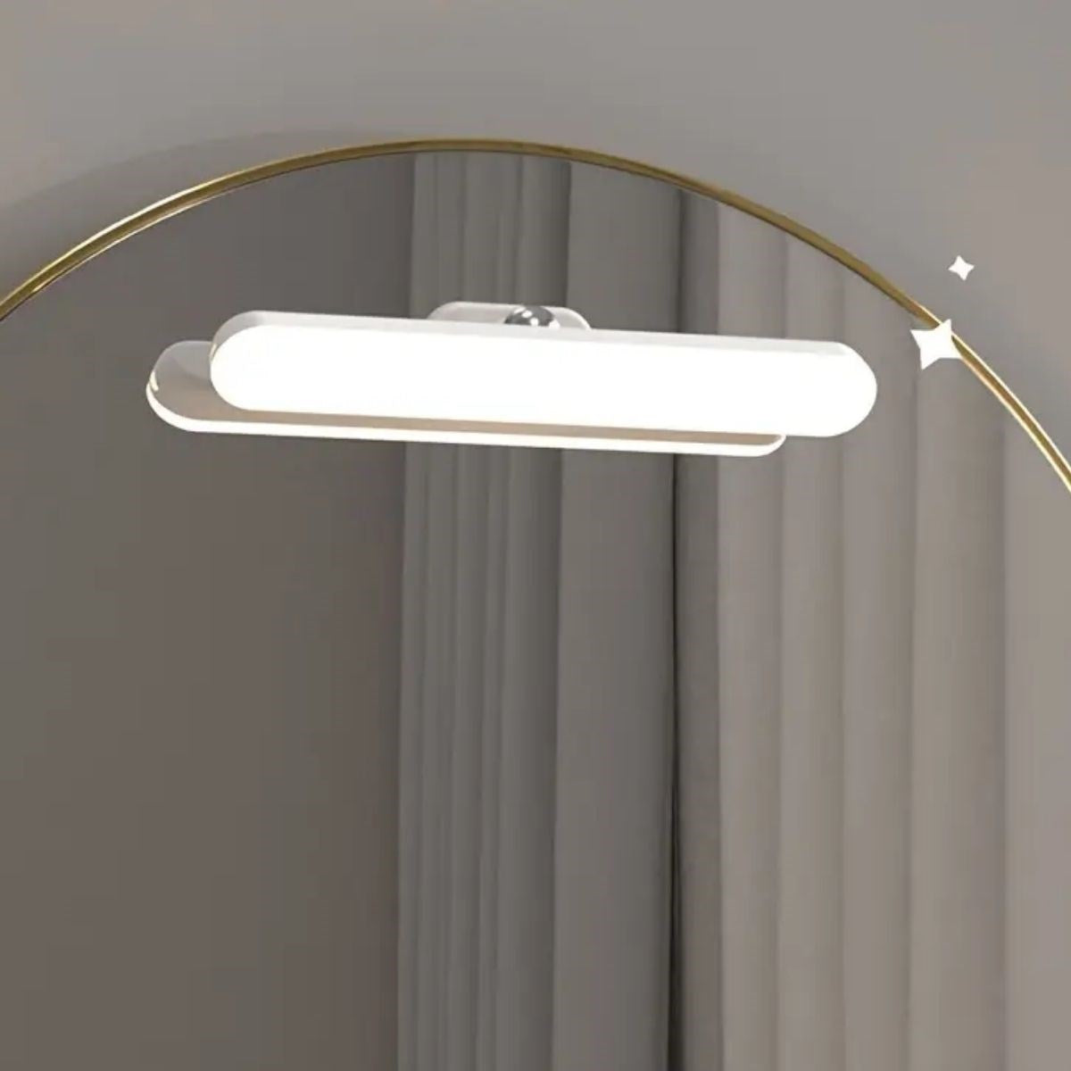 ANKAVERSE® Dokunmatik USB İle Şarj Olabilen 27 cm Led Aydınlatma Makyaj Aynası Işığı
