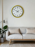 Zentime 36 Cm Sarı Dekoratif Duvar Saati