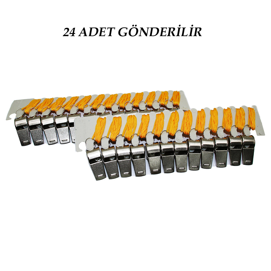 24 ADET METAL DÜDÜK (5286)