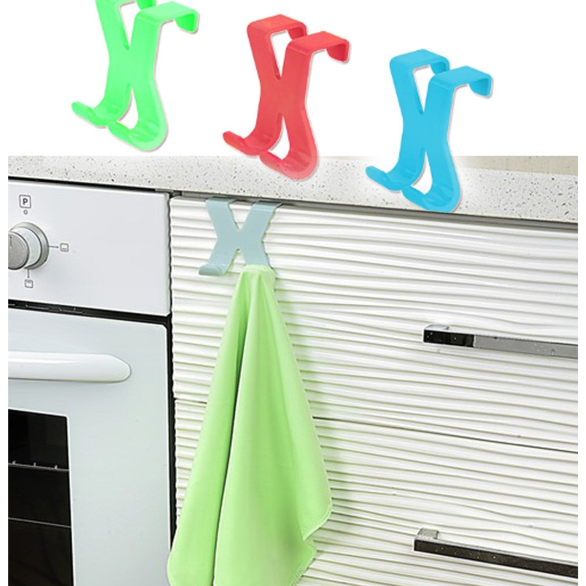ANKAVERSE® Hang It Pratik 2 Kancalı Havlu Askısı