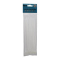 25PCS   BEYAZ   3.6X200MM  PLASTİK CIRT KELEPÇE (5286)