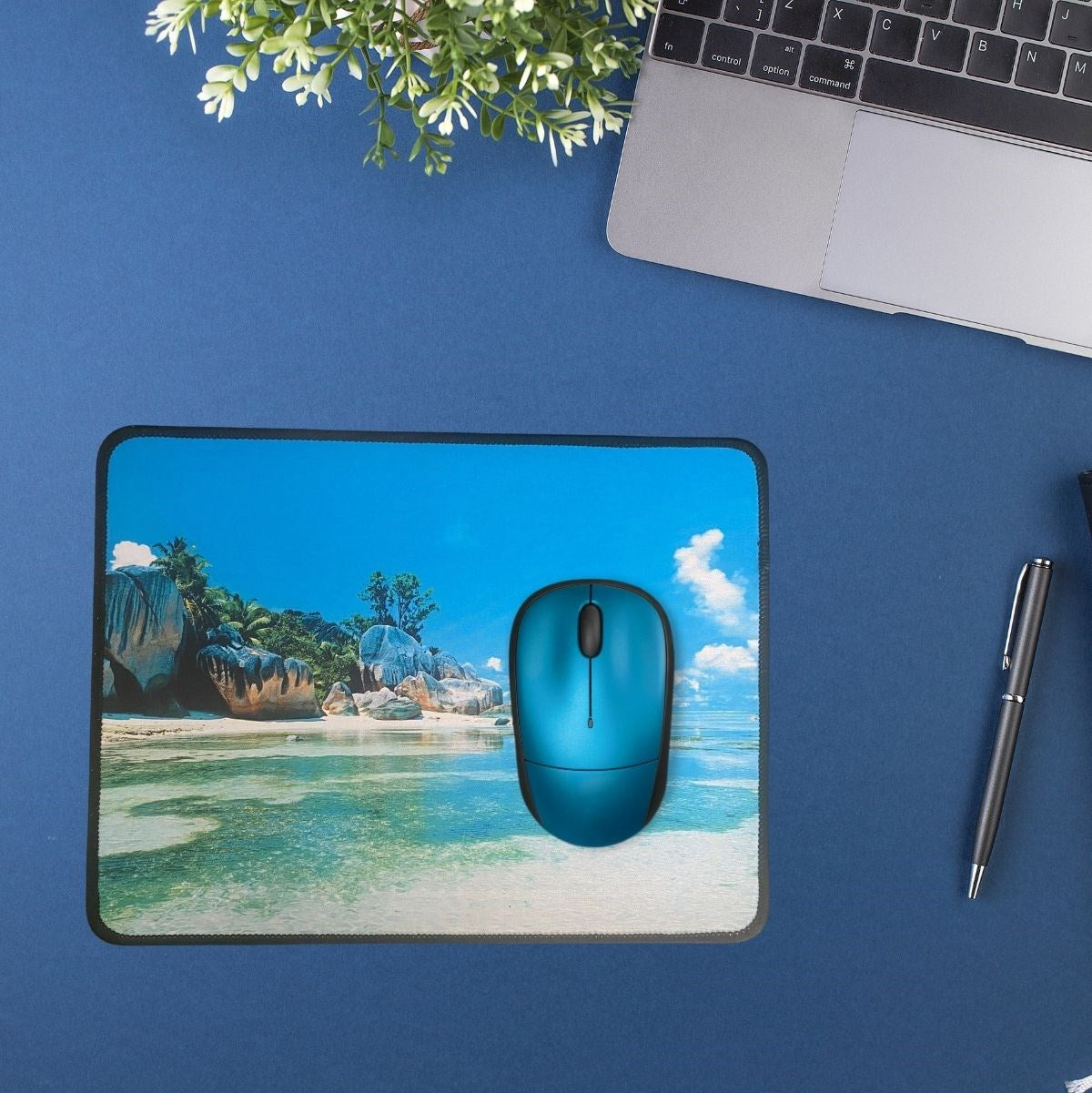 25x32 cm Küçük Boy Mouse Pad Manzara Ada (5286)