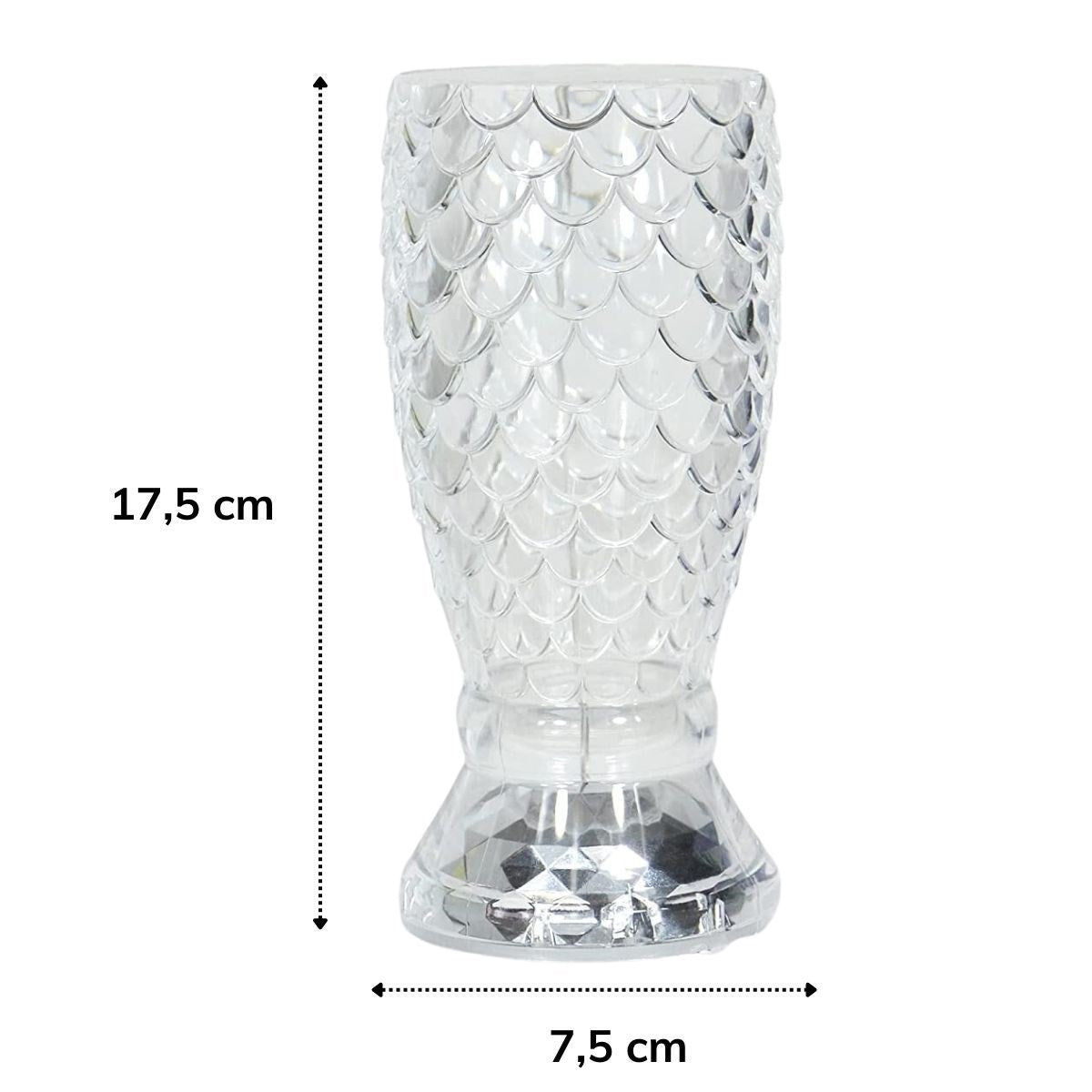 ANKAVERSE® Kristal Balık Süzgeç LED Lamba - USB Şarjlı, 16 Renk Modu