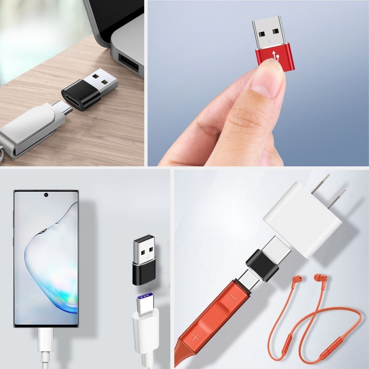 ANKAVERSE® USB'den Type-C'ye Dönüştürücü Adaptör