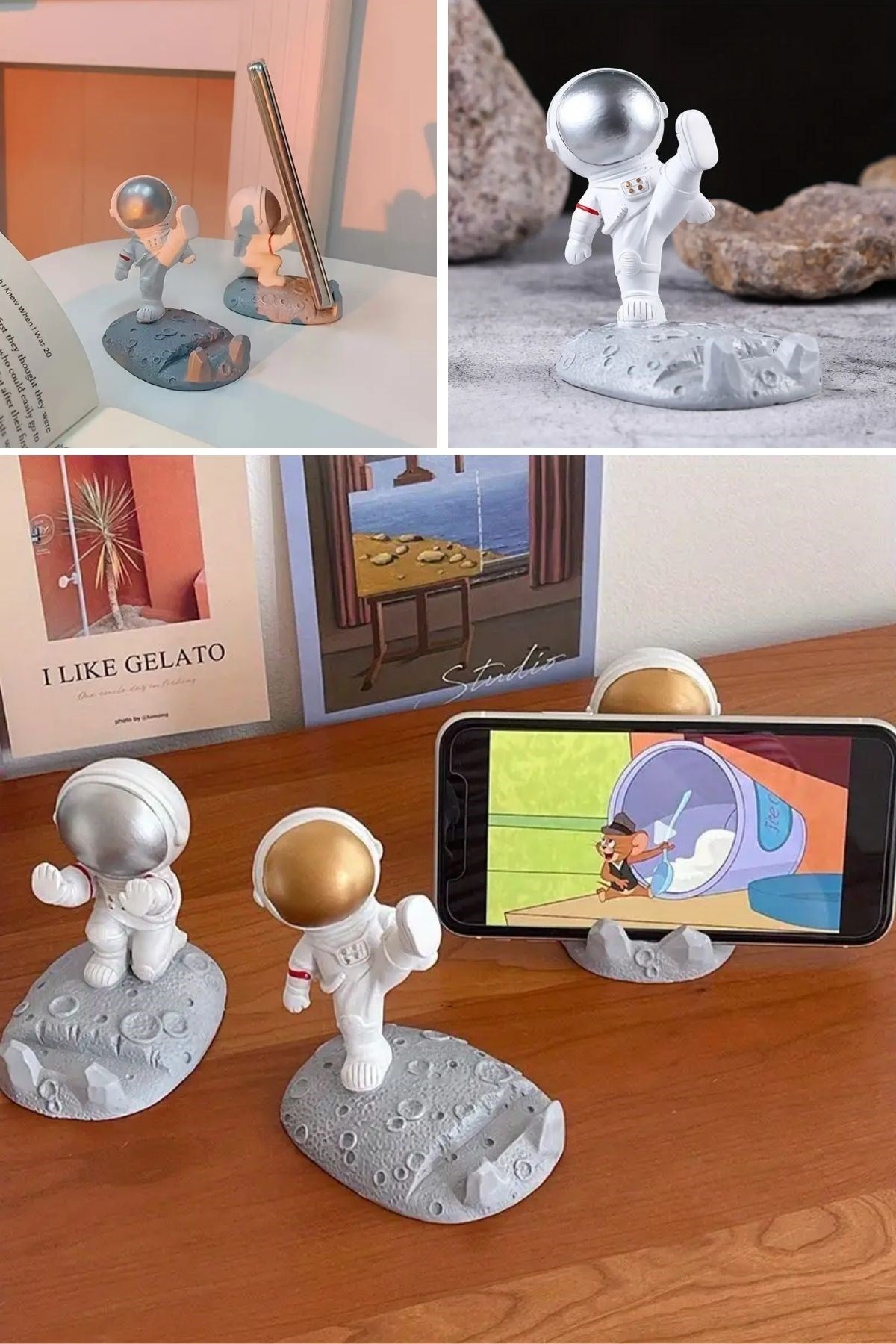 ANKAVERSE® Mini Astronot Cihaz Standı