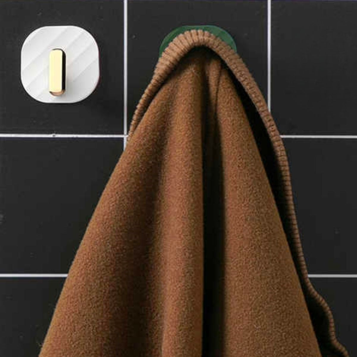 ANKAVERSE® 2li Yapışkanlı Retro Askılık Dolap Kapak Kulpu Beyaz