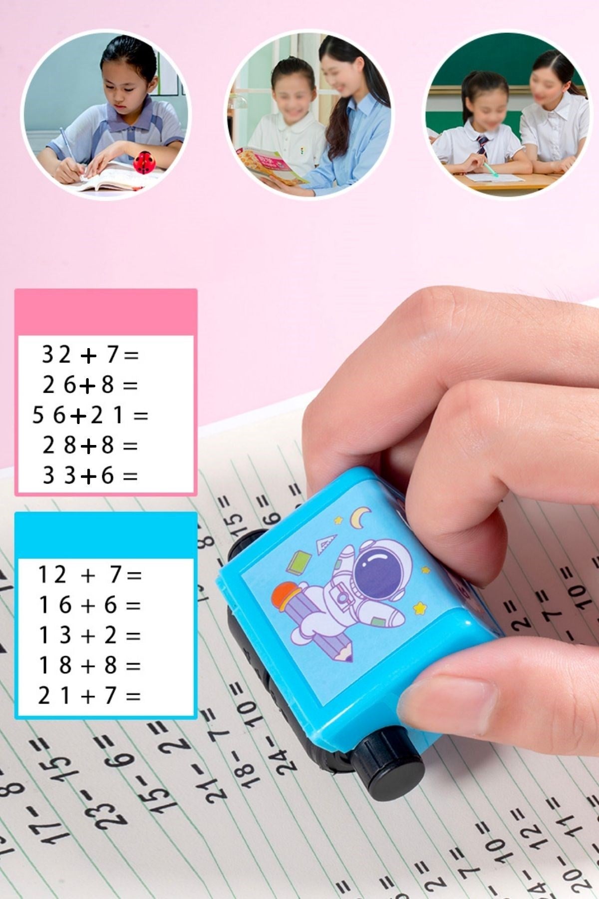 ANKAVERSE® Eğlenceli Çocuk Matematik Toplama Kaşesi
