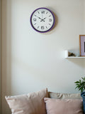 Zentime 36 Cm Mor Dekoratif Duvar Saati